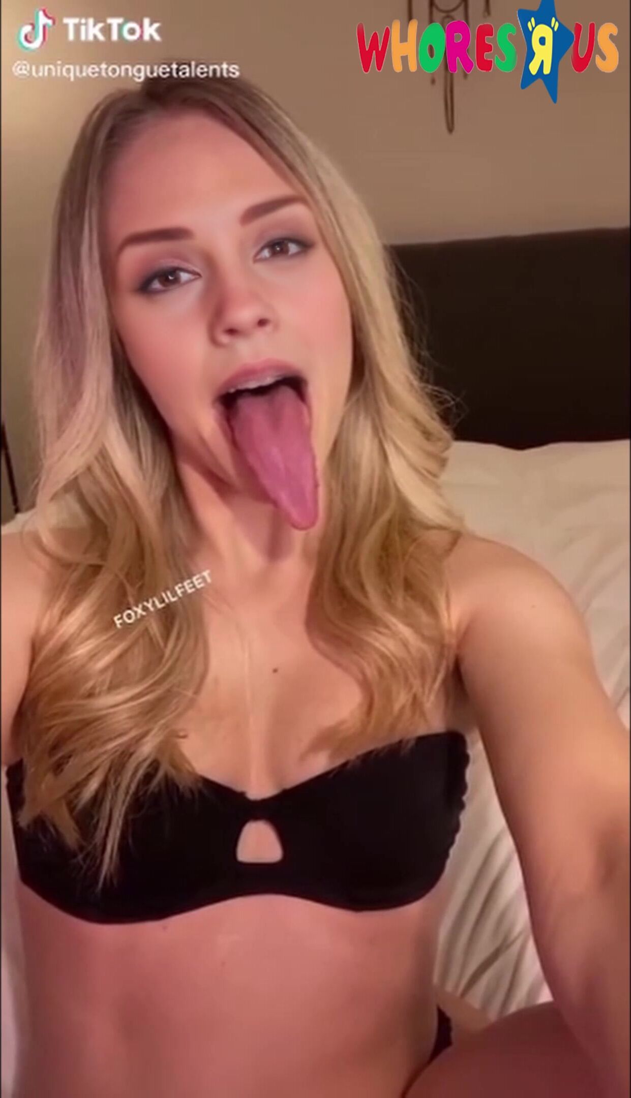 Emma Watson Long Tongue