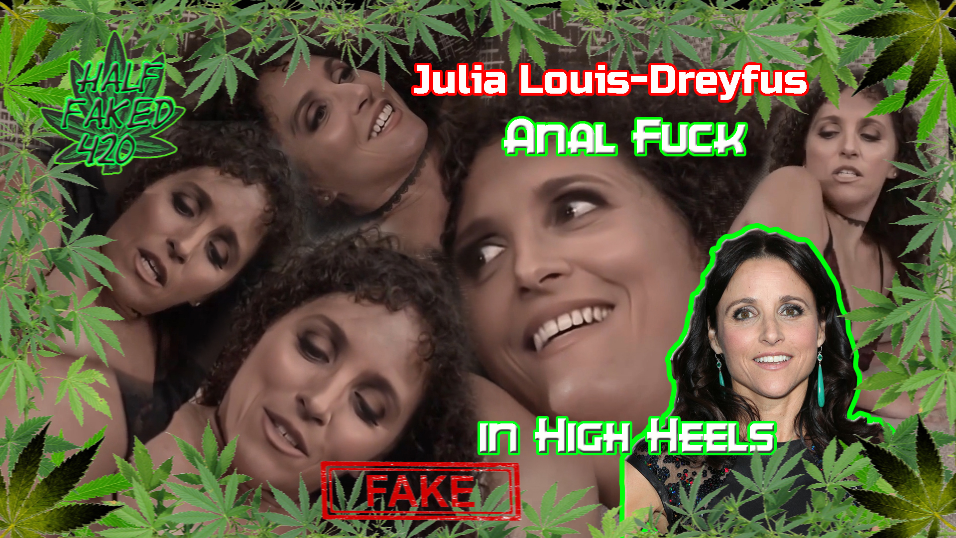 Julia Louis-Dreyfus - Anal fuck in high heels (Full Version) | PAID REQUEST | FAKE